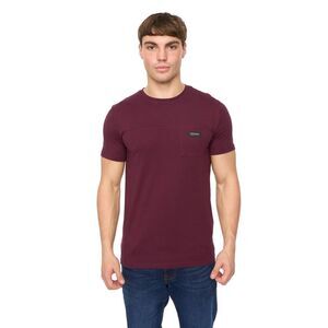 Crosshatch Mens Carritore T-Shirt / Rum Raisin